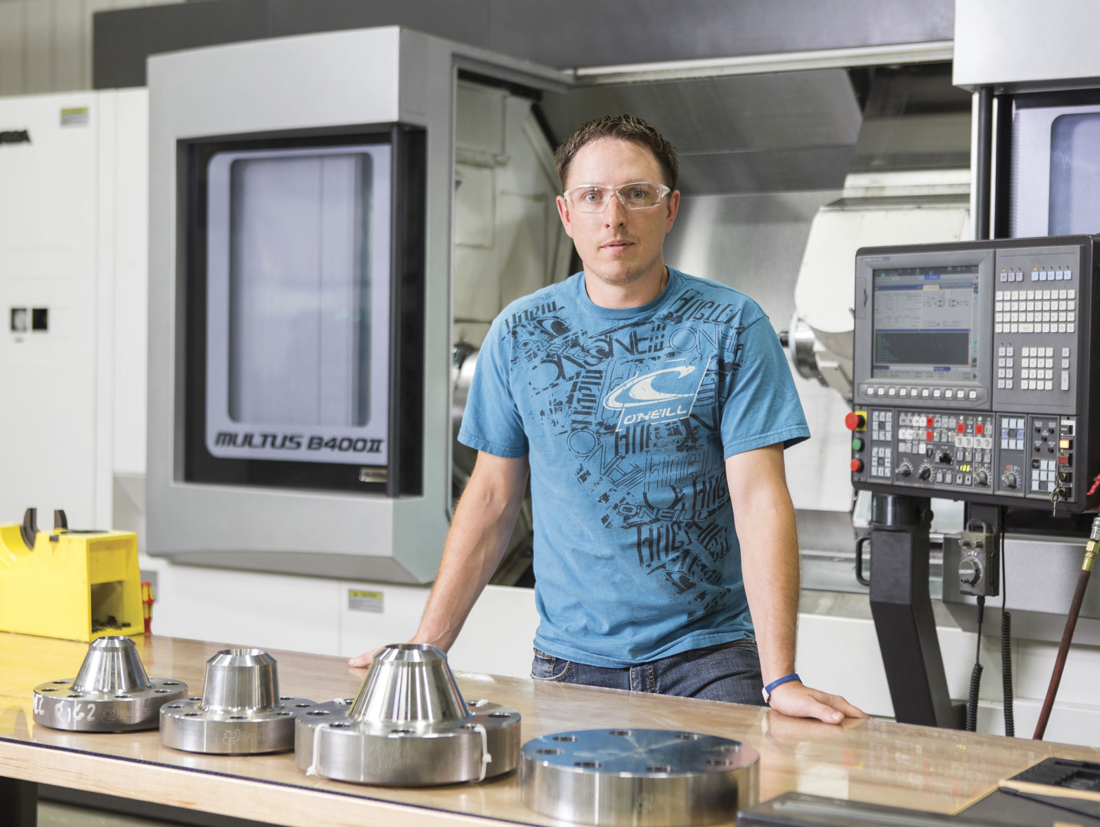 Troy Martyshuk says the transition to CNC technology was a big learning curve, but everyone is better for it because workers have a higher level of machining skills.