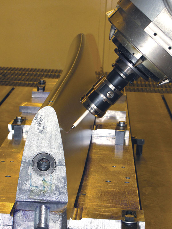 Renishaw and its associated company MSP, support Tier 1 aerospace suppliers on a variety of setup problems, such as automating the alignment of Airbus A330 ribs prior to machining.