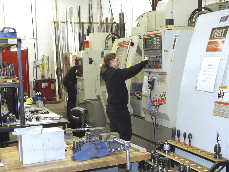 The company operates a number of CNC machines, including three First CNC machining centres.