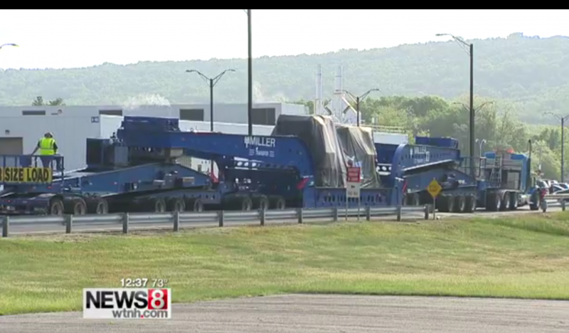 World's largest welding machine. Image from News8 wtnh