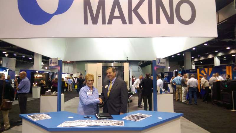 Laurie Harbour of Harbour Results and Mark Rentschler of Makino