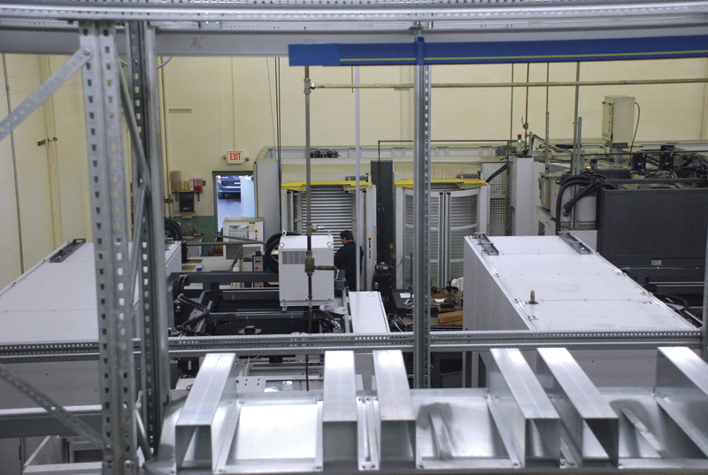 Suburban Manufacturing increased efficiency of its Okuma HMCs by using flexible manufacturing systems with multiple load stations.