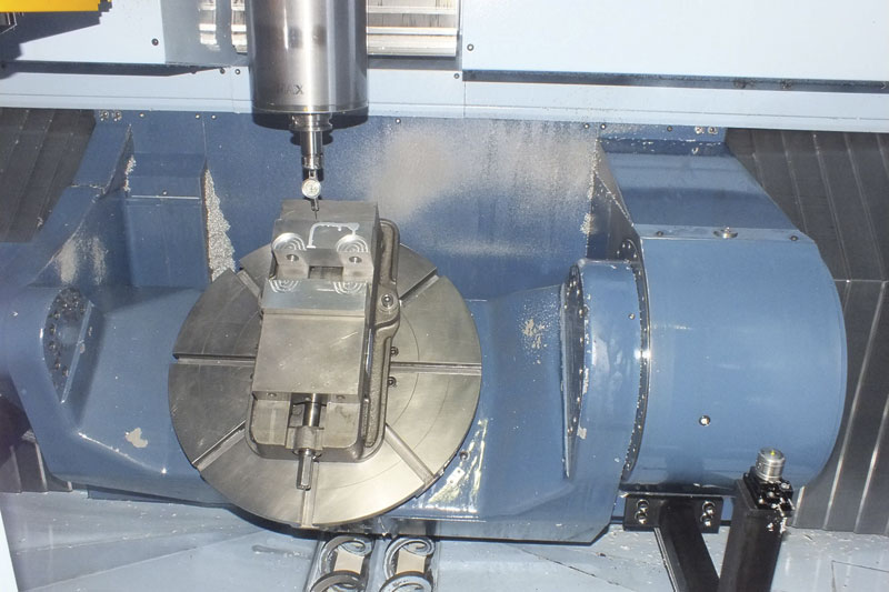 Matsuura five axis machine that can be used for milling titanium.