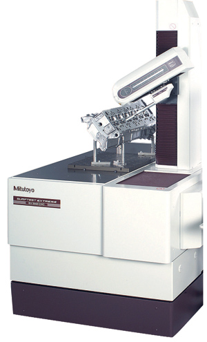 Mitutoyo's Surface SV-3000CNC is a high speed, high accuracy CNC surface measuring instrument.