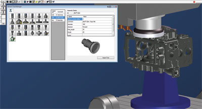 Modern CAD/CAM software integrates with other shop floor software systems, increasing efficiency in the programming office and reducing the chance for errors. IMAGE: 3D Systems