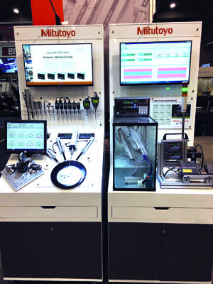 Mitutoyo's range of portable metrology products offer different degrees of portability and the ability to output data to a machine tool control.