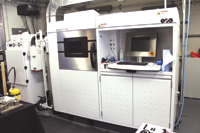 The Learning Factory houses a number of "smart" technologies, including this EOS additive manufacturing machine.
