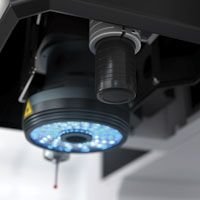 Zeiss' O-Inspect multi-sensor measuring machines offer the Zeiss DotScan, a chromatic white light optical sensor for capturing freeform surfaces and minute structures.