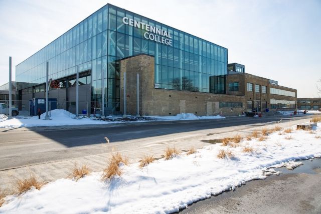 The new Centennial College Centre for Aerospace and Aviation