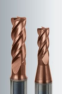 The centre-cutting Enorm end mill line from Emuge is said to be a multi-functional, high performance tool that provides low vibration machining. EMUGE Corp.