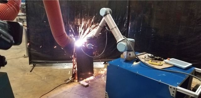Arc Specialties' SnapCut and Universal Robots' easy automation plasma cutting and welding solution