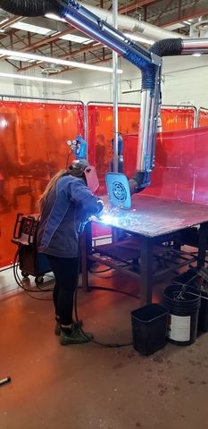  Students gain hands on welding experience at the Mind Over Metal camps