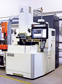 Fidelity’s EDNC6 and EDAF sinkers are critical parts of the company’s nine-machine Makino lineup. 