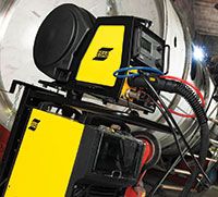 ESAB's Aristo MIG 4004i Pulse power source provides improved arc welding performance and increased power efficiency of 89.5 per cent.